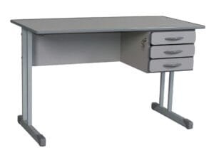 Mesa Secretária 3 Gavetas - Imagem 2