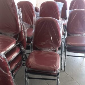 Cadeira fixa para igreja MJ Office, auditório, atendimento,reunião