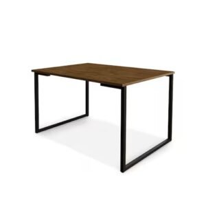 Mesa de jantar linha industrial 1,20x0,80x0,75